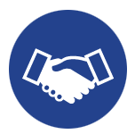 Hire a hero icon